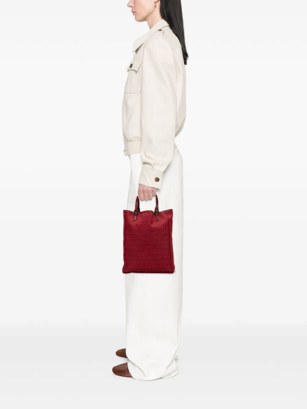 Fendi Pre-Owned 2000-2010 Zucchino Canvas tote bag | Pre-Owned | Image 2