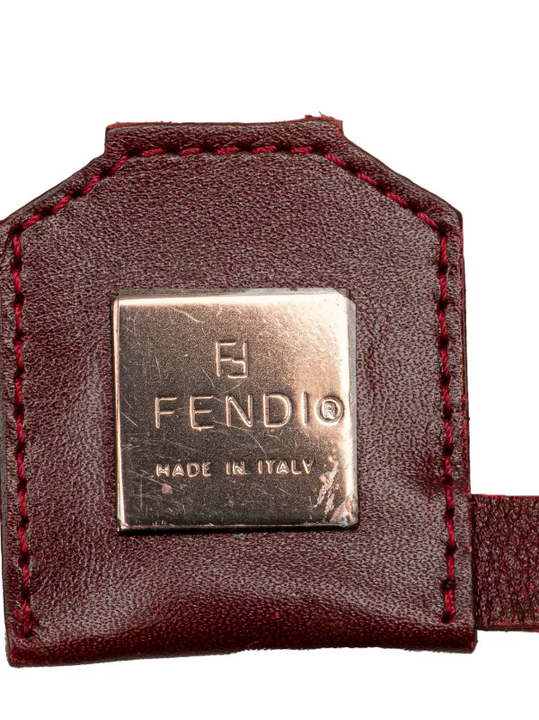 Fendi Pre-Owned 2000-2010 Zucchino Canvas Tote Bag | Red | FARFETCH