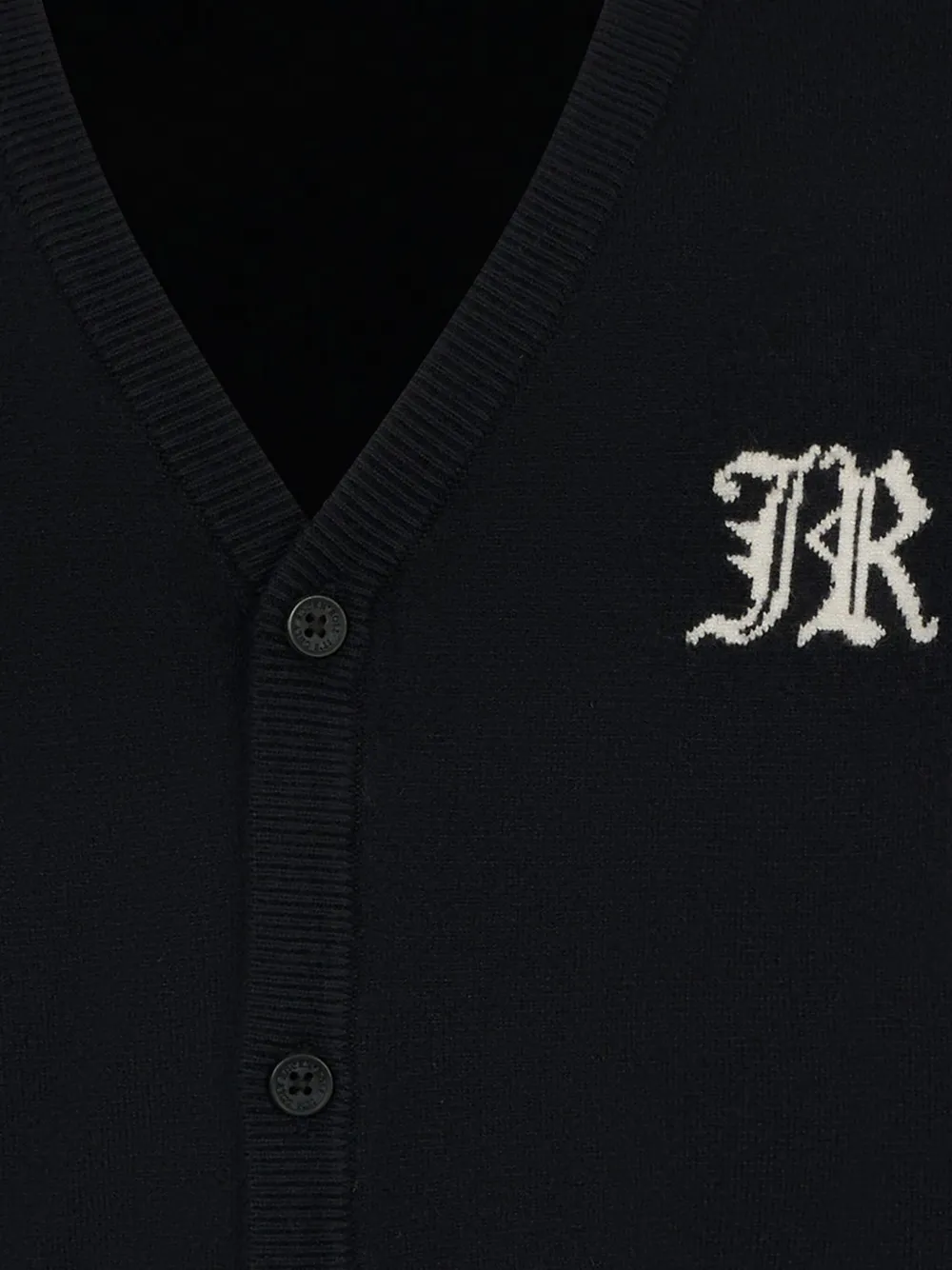 John Richmond Junior Vest met geborduurd logo Zwart