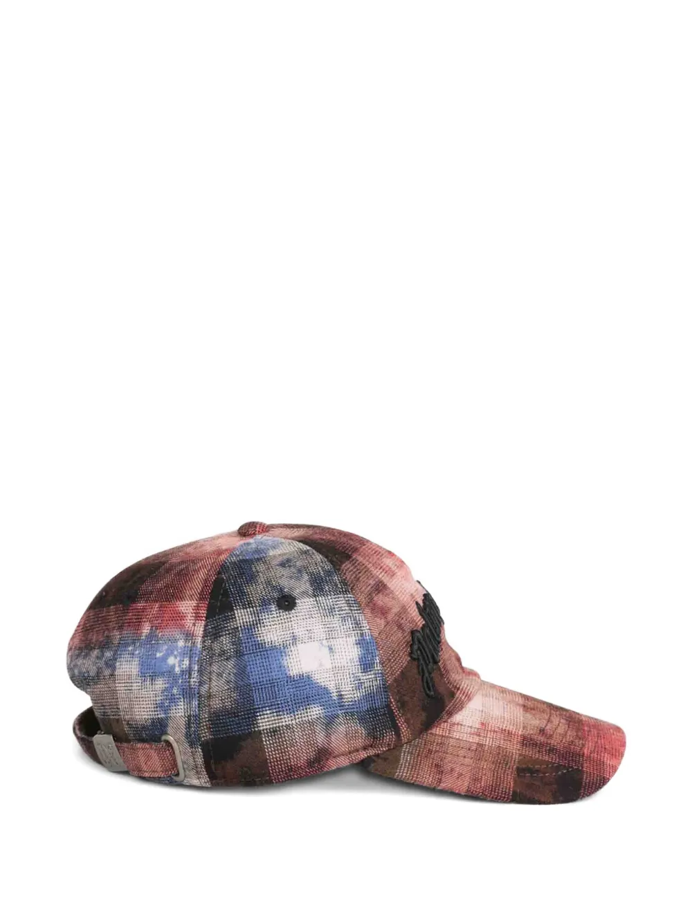 Palm Angels Geruite honkbalpet Rood