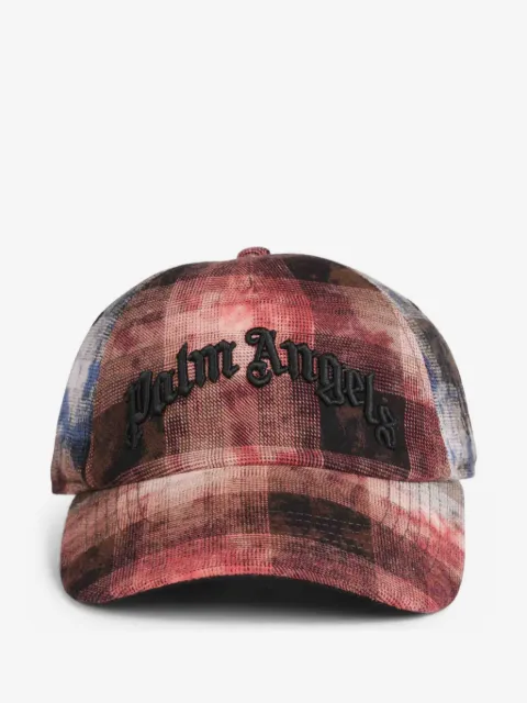 Palm Angels casquette à carreaux