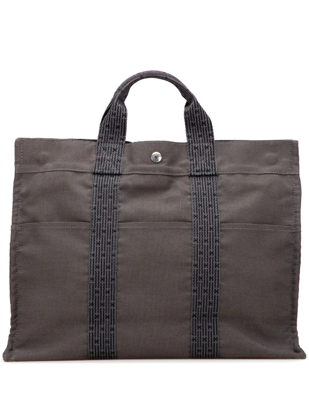 Hermès Pre-Owned 1990-2010 Canvas Herline MM tote bag | Grey | Image 1