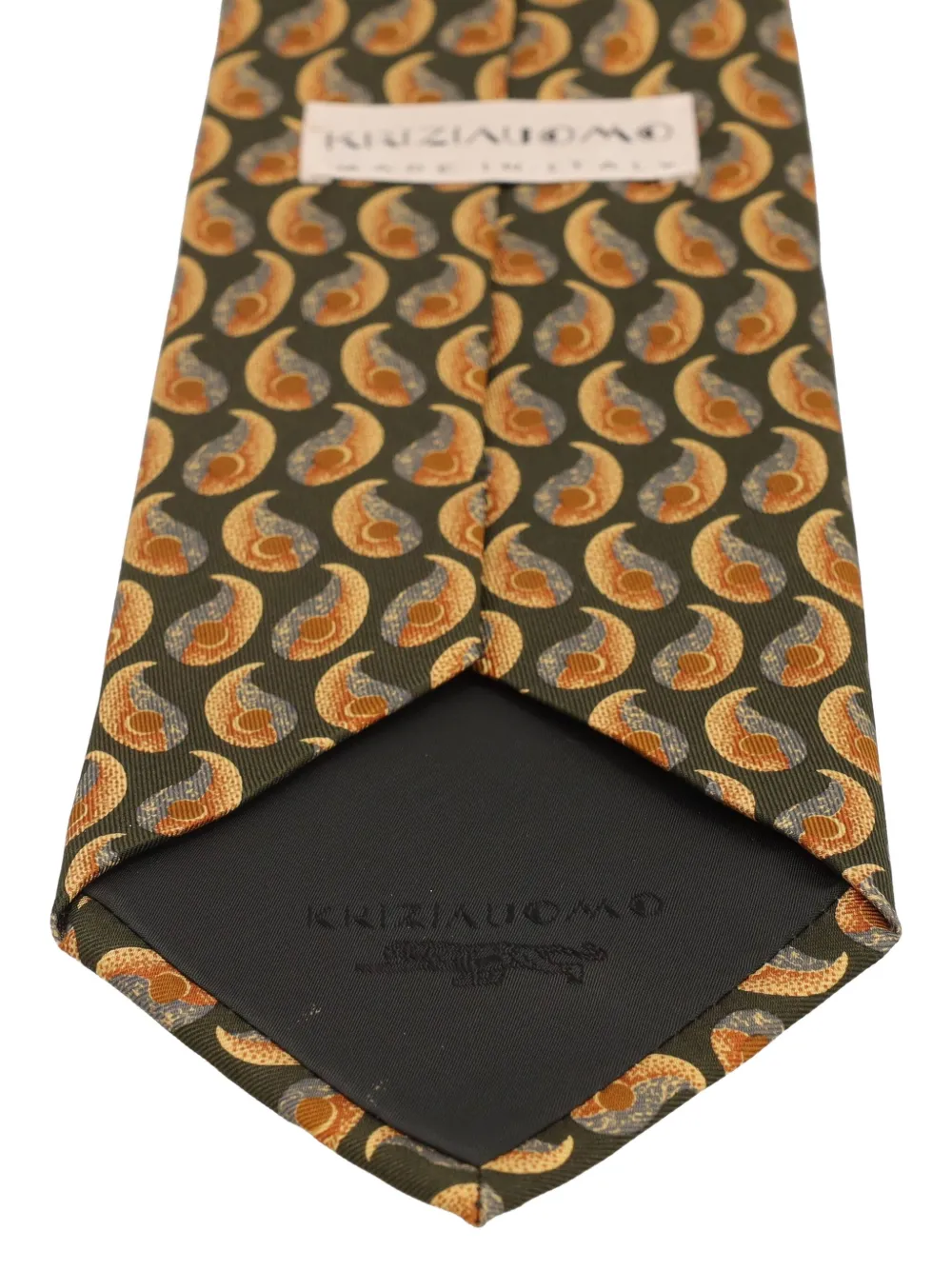 Krizia paisley-print silk tie | Image 2