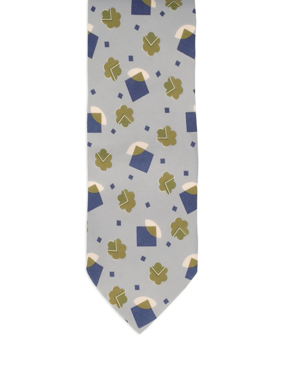 Giorgio Armani Pre-Owned geometric-print silk tie | Image 2