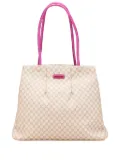 Céline Pre-Owned 2008 Macadam Canvas Clasp tote bag - Brown