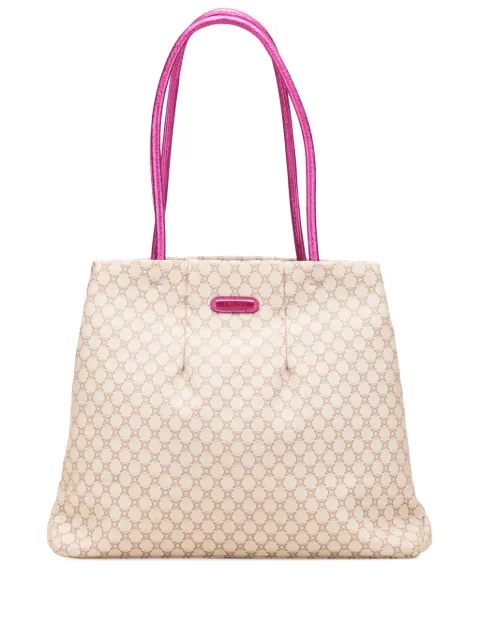 Céline Pre-Owned 2008 Macadam Canvas Clasp tote bag