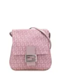 Fendi Pre-Owned 2000-2010 Zucchino Canvas crossbody bag - Pink
