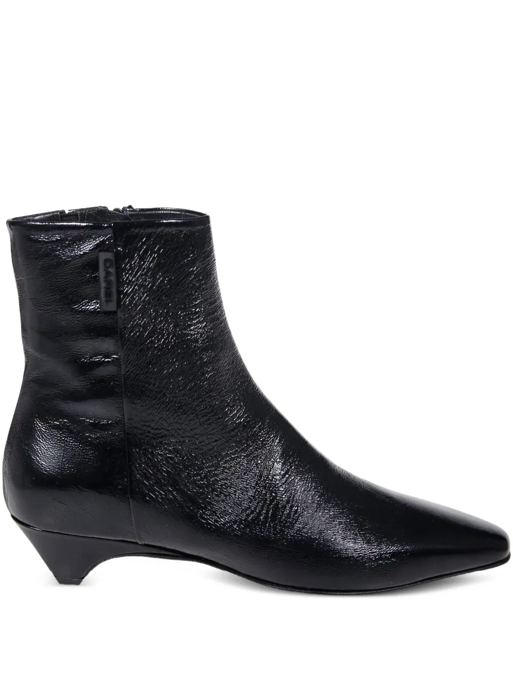 Carel Paris zip-detail low-heel boots 00 BLACK