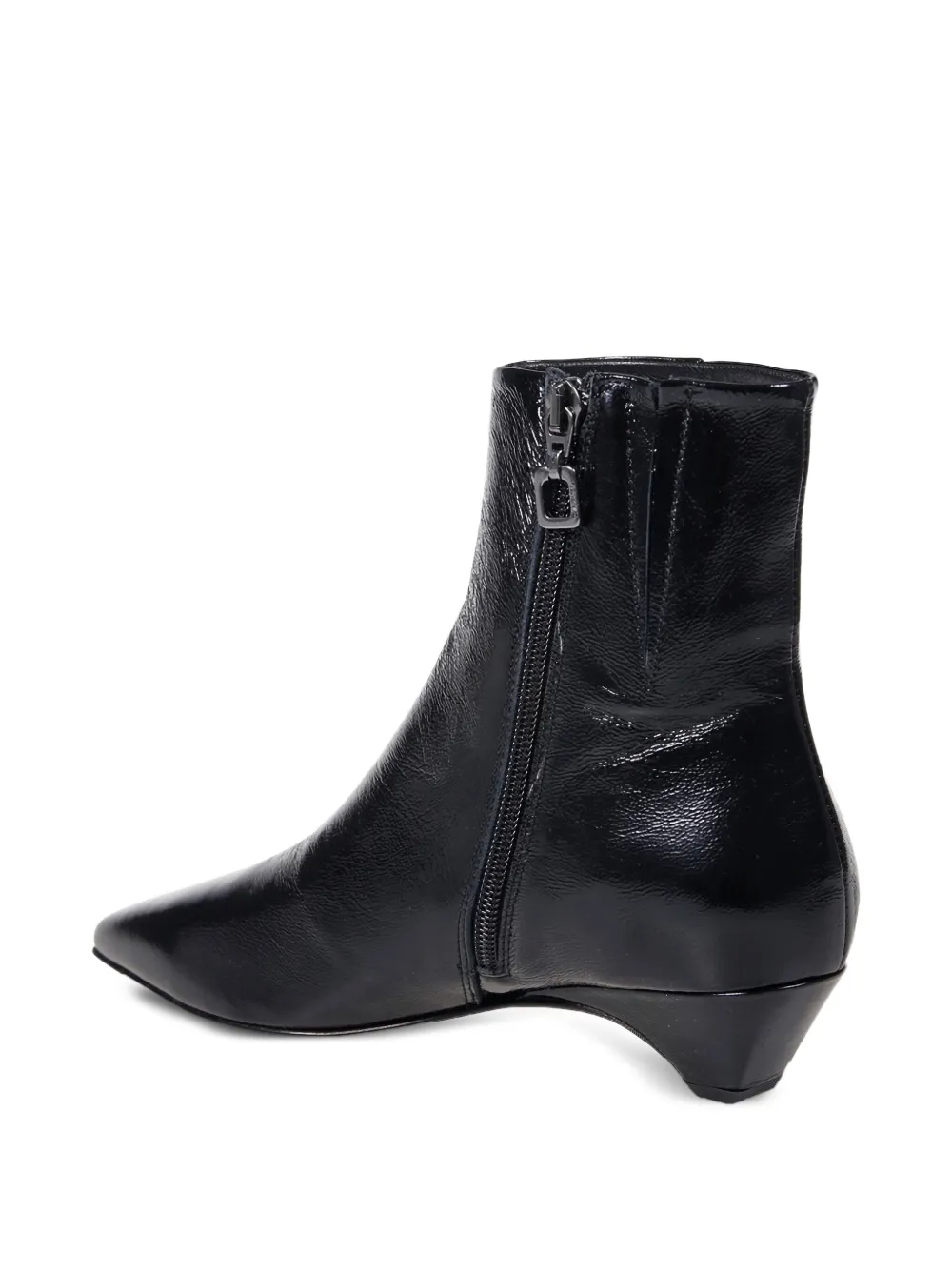 Carel Paris zip-detail low-heel boots 00 BLACK