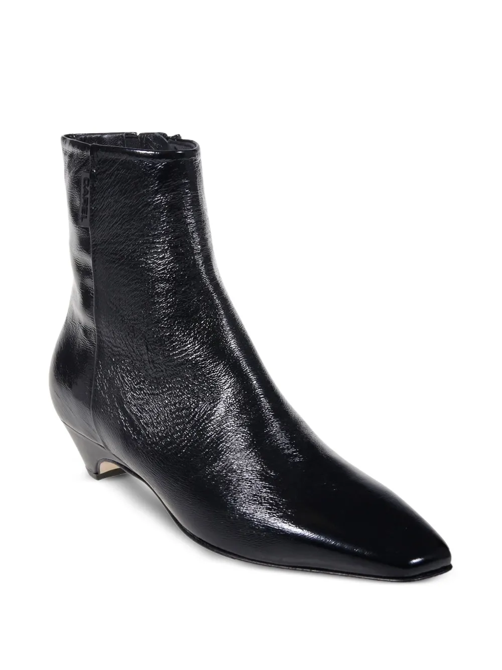 Carel Paris zip-detail low-heel boots 00 BLACK