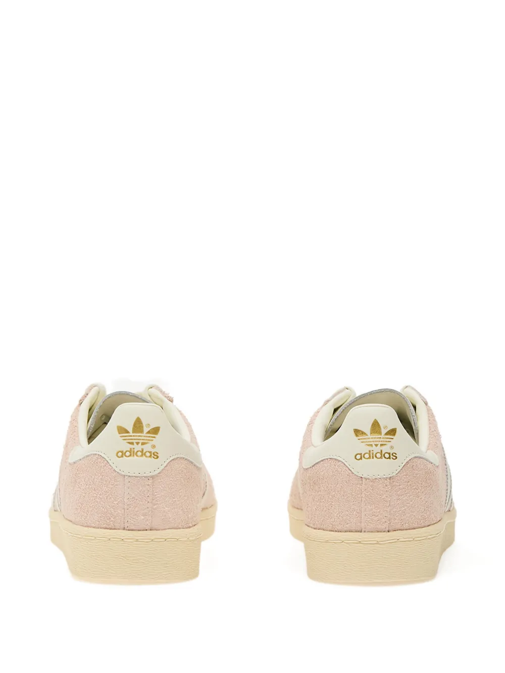 adidas Jabbar Lo three-stripe suede sneakers Pink