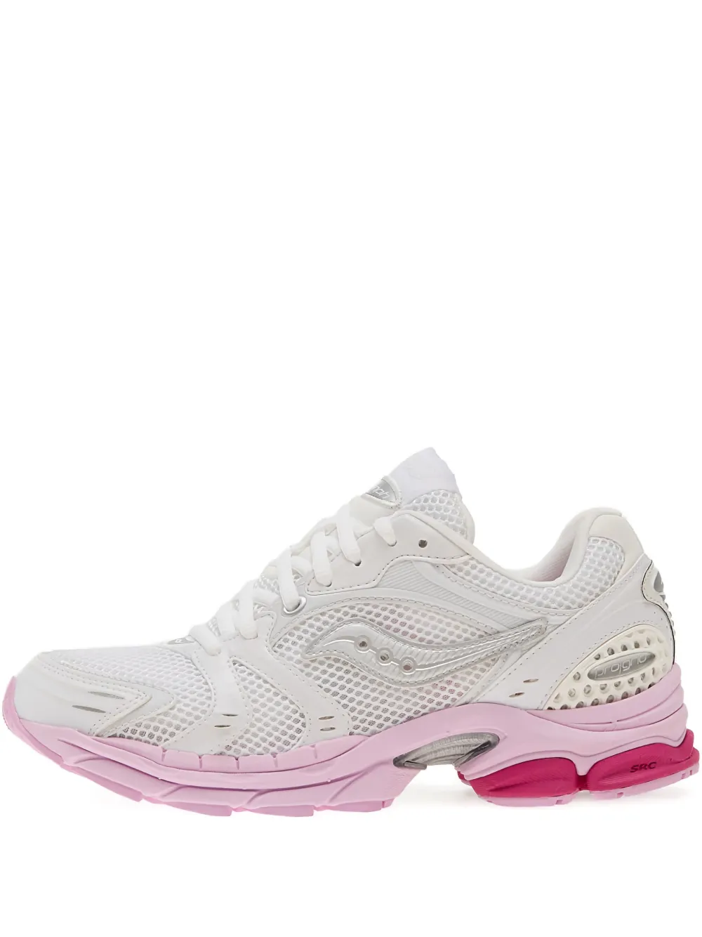 Saucony Progrid Triumph 4 mesh-panelled sneakers White