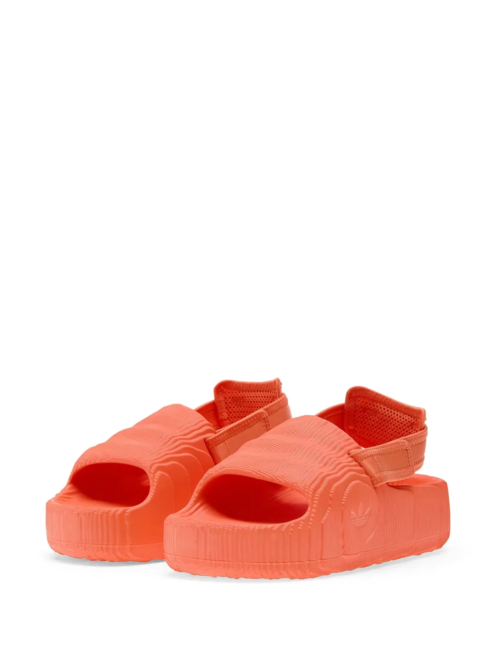 adidas slingback platform sandals Orange