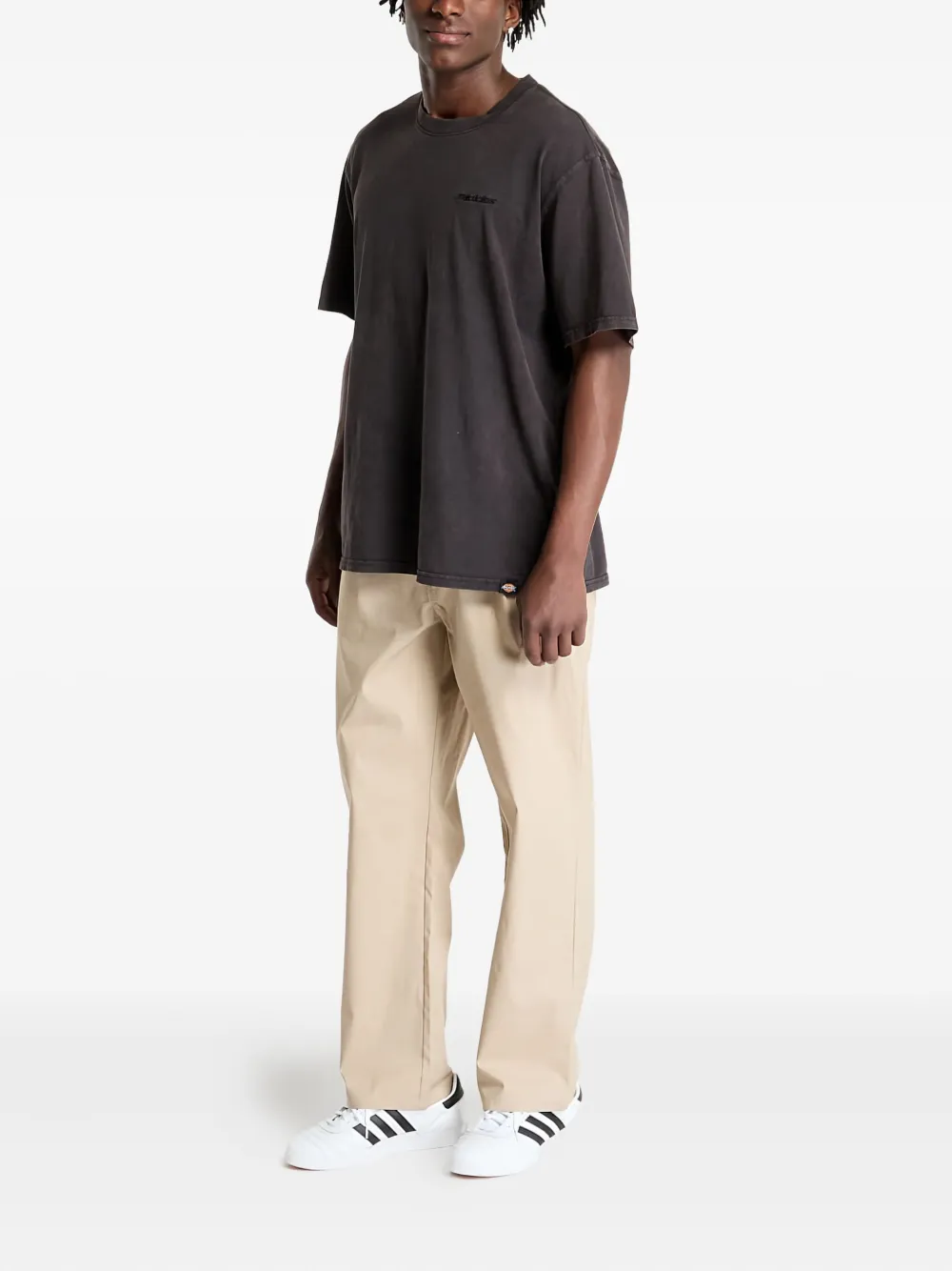 New Balance Broek met geplooide voorkant - Beige
