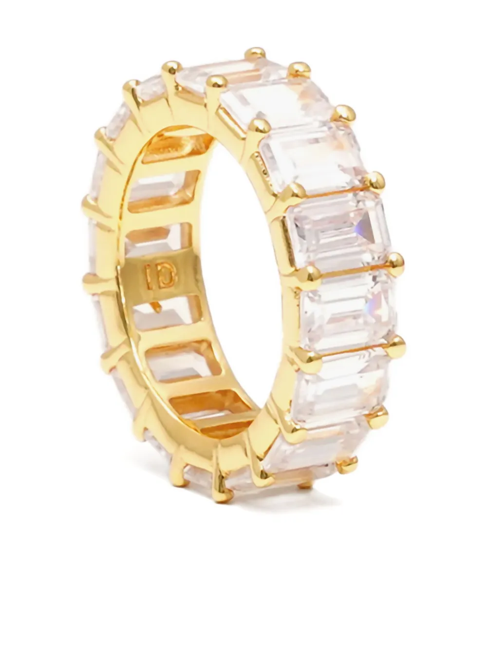 Izabel Display Chunky emerald-cut eternity ring | Image 2