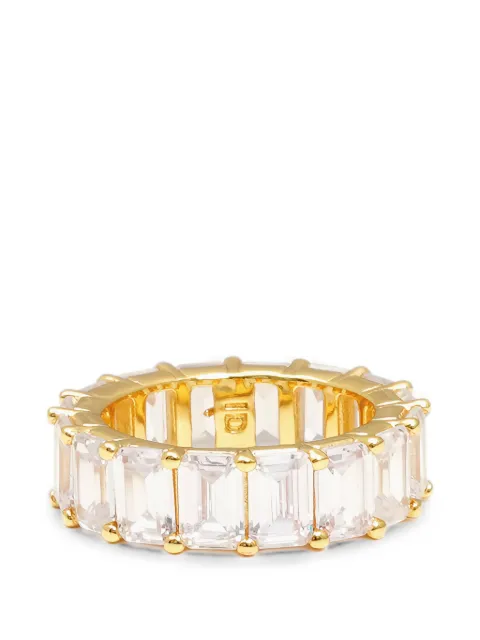 Izabel Display Chunky crystal-embellished ring