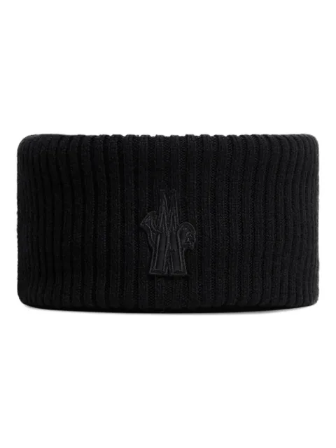 Moncler Grenoble logo neck warmer