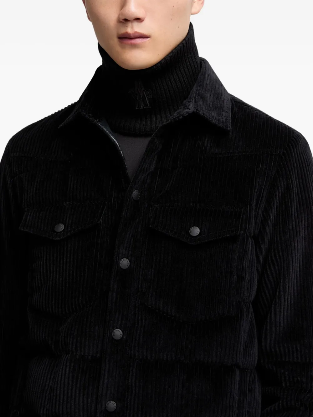 Moncler Grenoble logo neck warmer | Men | Image 2