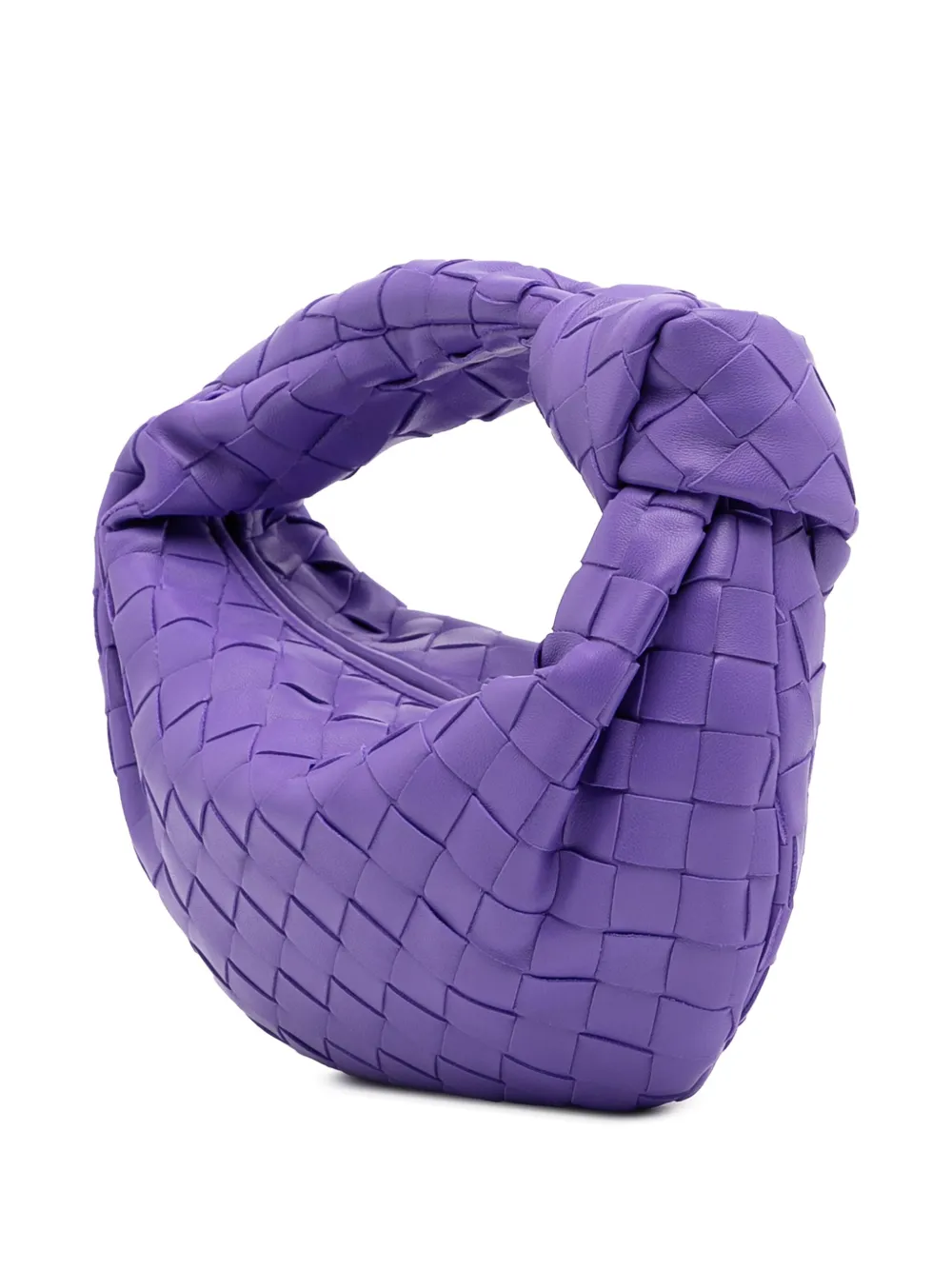 Pre-owned Bottega Veneta 2012-2025 Mini Nappa Intrecciato Jodie Hobo Bag