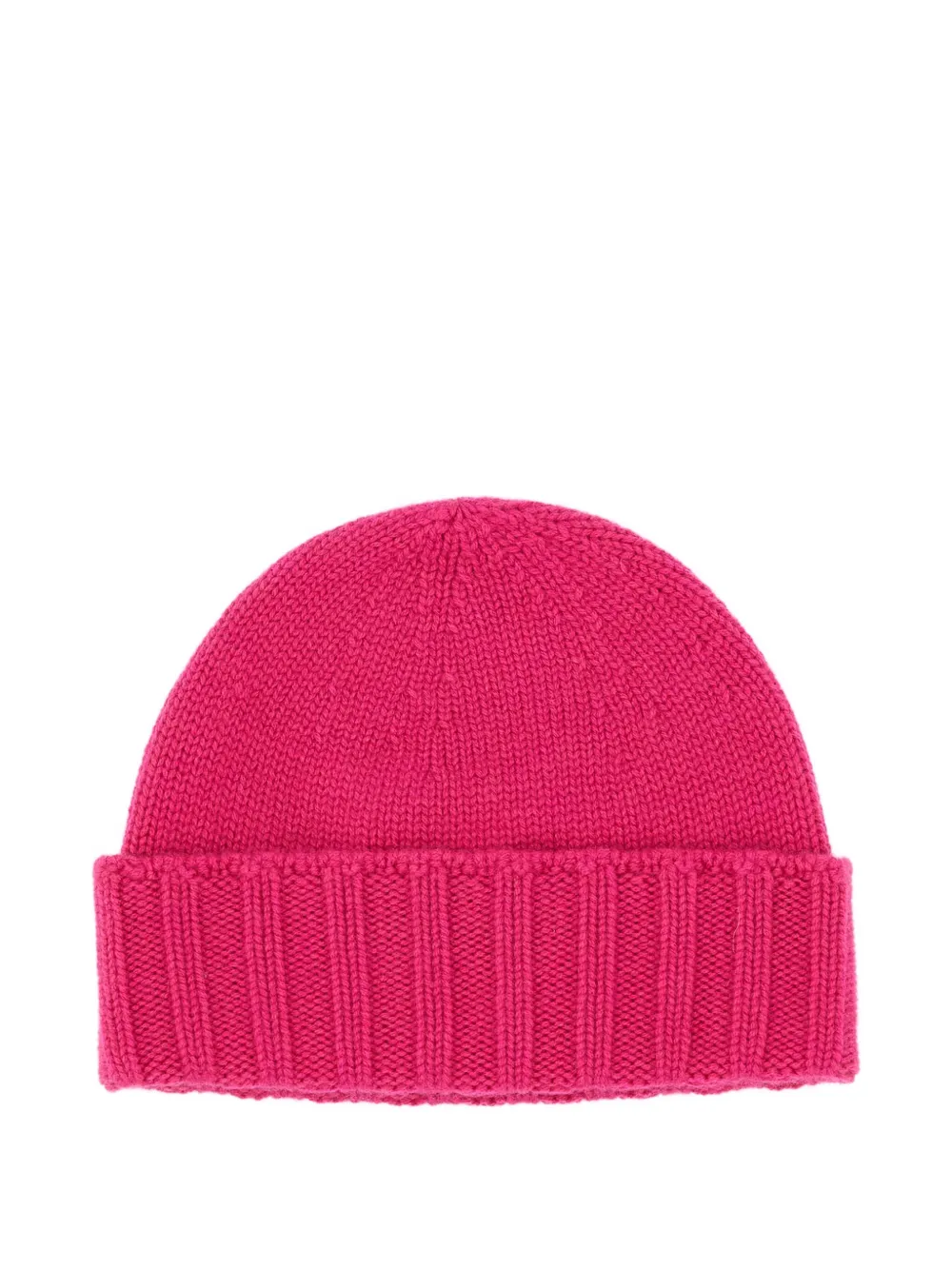 Drumohr Ribbed Cashmere Beanie In Pink