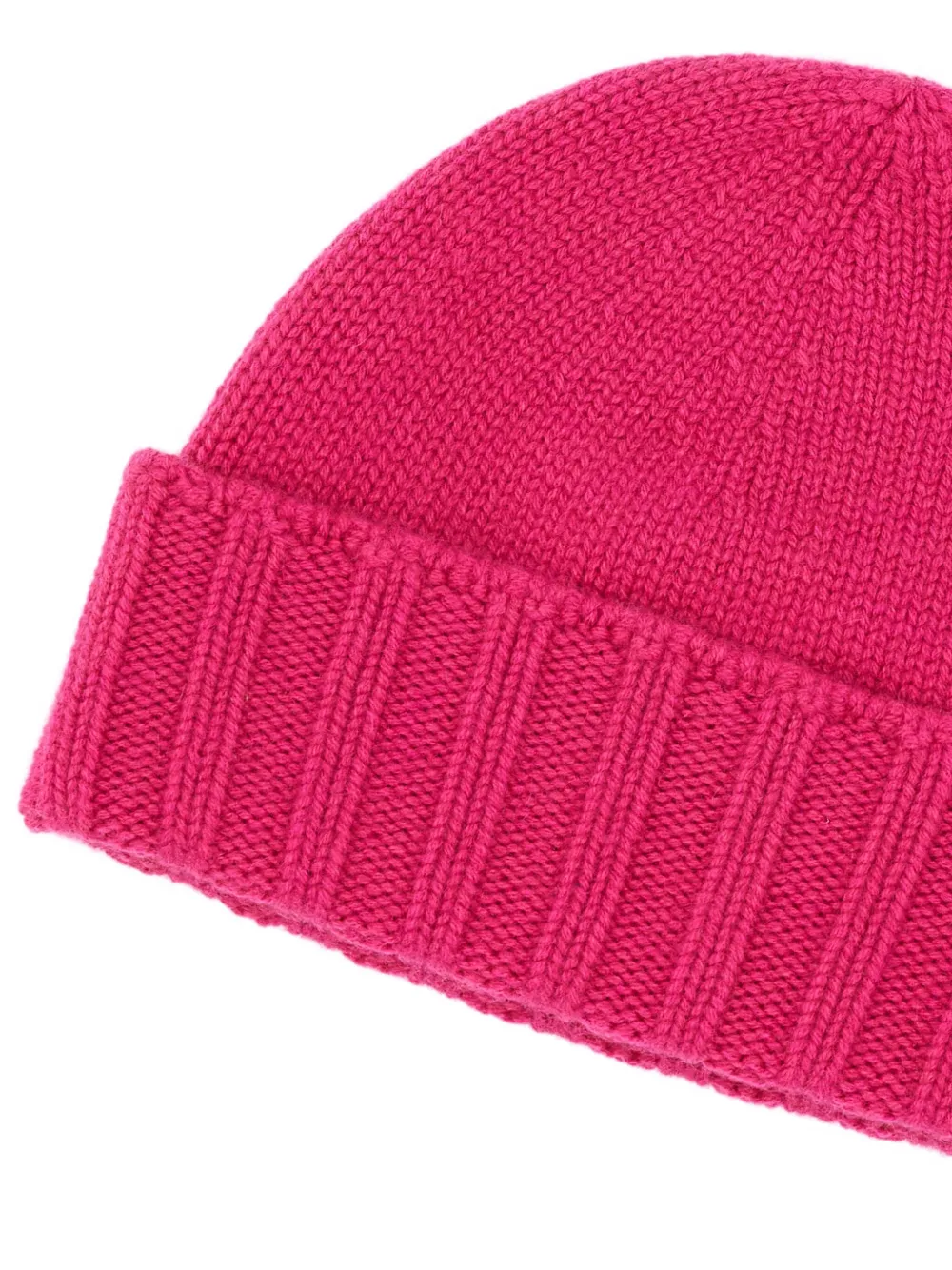 Drumohr ribbed cashmere beanie Roze