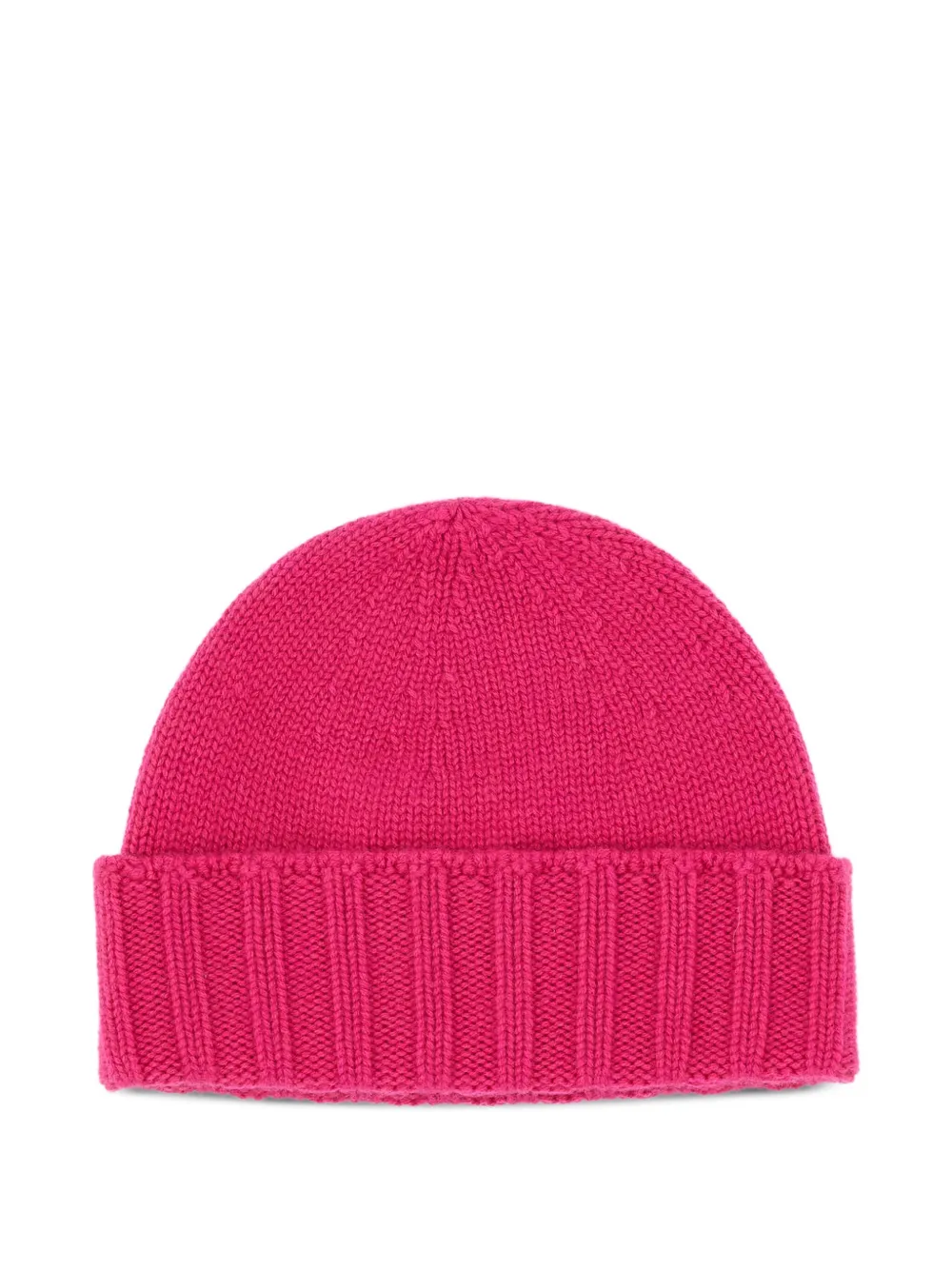 Drumohr ribbed cashmere beanie Roze