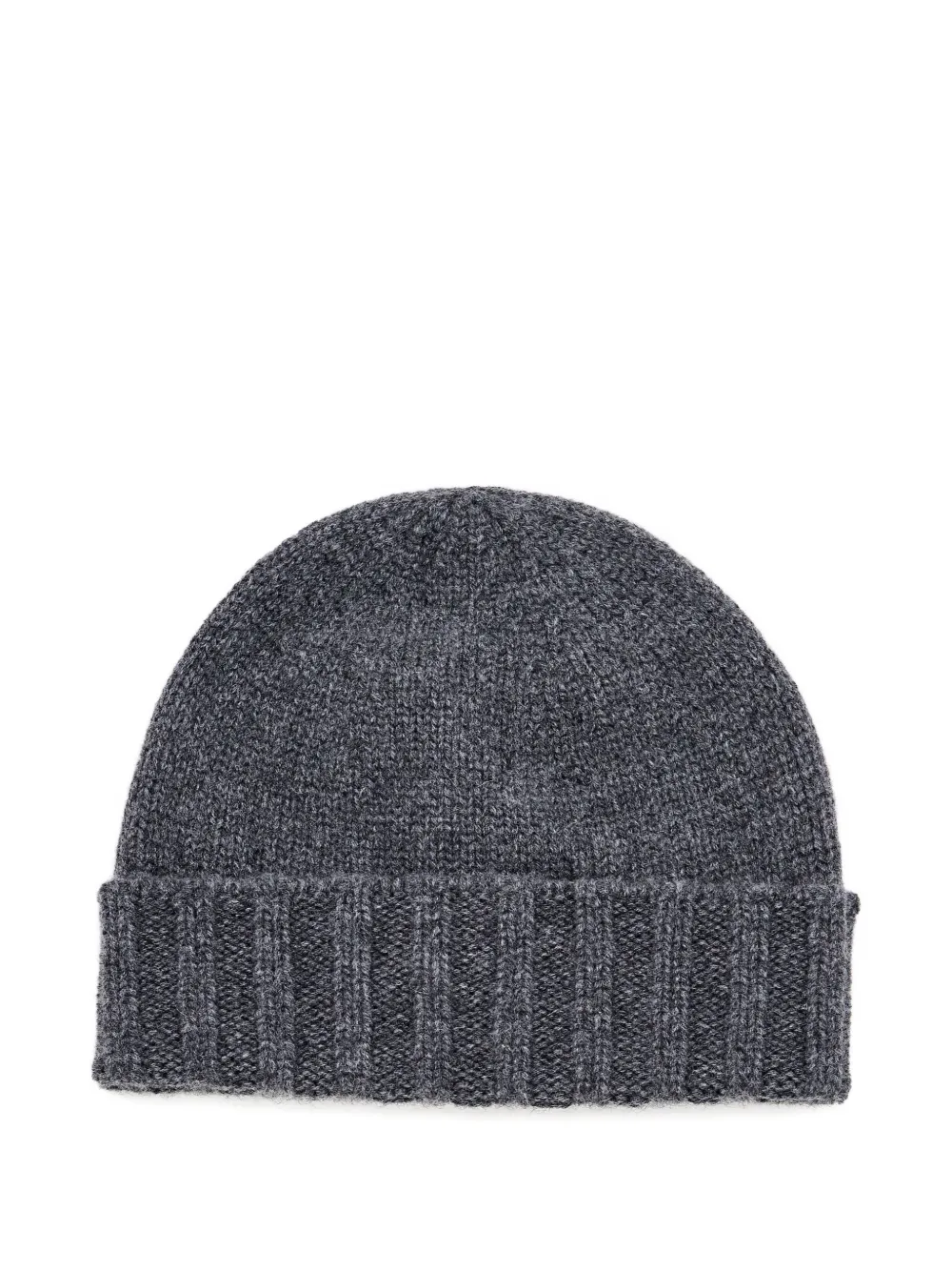 ribbed cashmere beanie