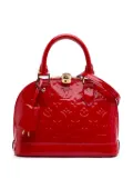 Louis Vuitton Pre-Owned 2017 Monogram Vernis Alma BB satchel - Red