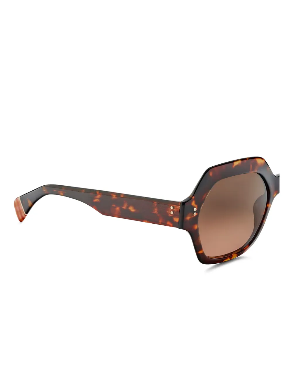 Etnia Barcelona geometric tortoiseshell sunglasses Bruin