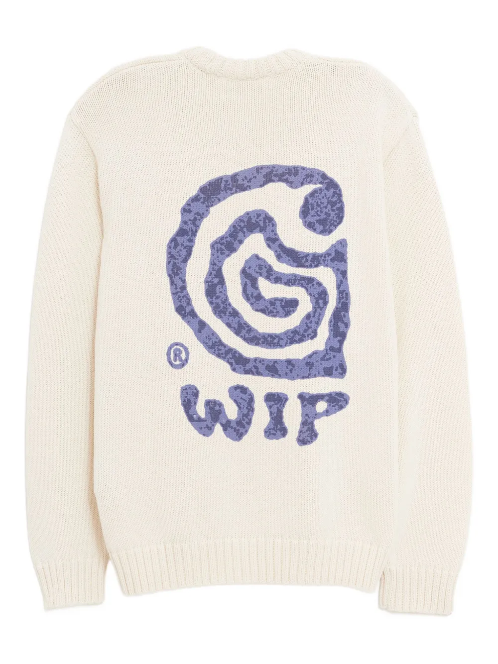 Carhartt WIP Anglistic trui met logoprint - Wit