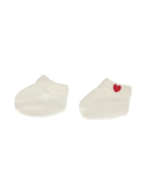 Petit Bateau heart-detail pre-walkers