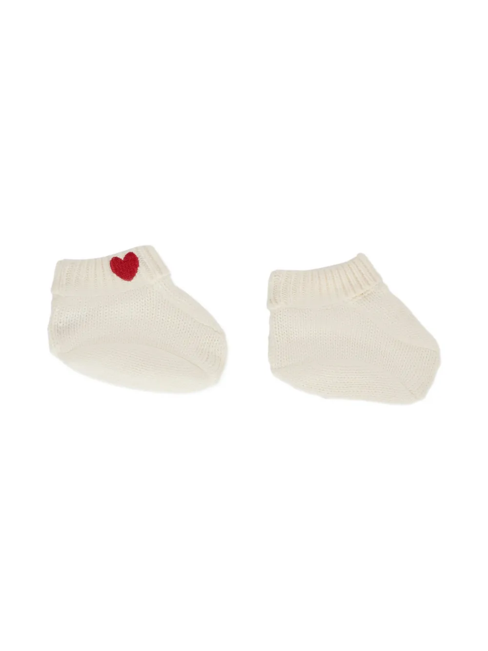 Petit Bateau heart-detail pre-walkers Neutrals