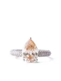 Izabel Display Mega Drop ring - Silver