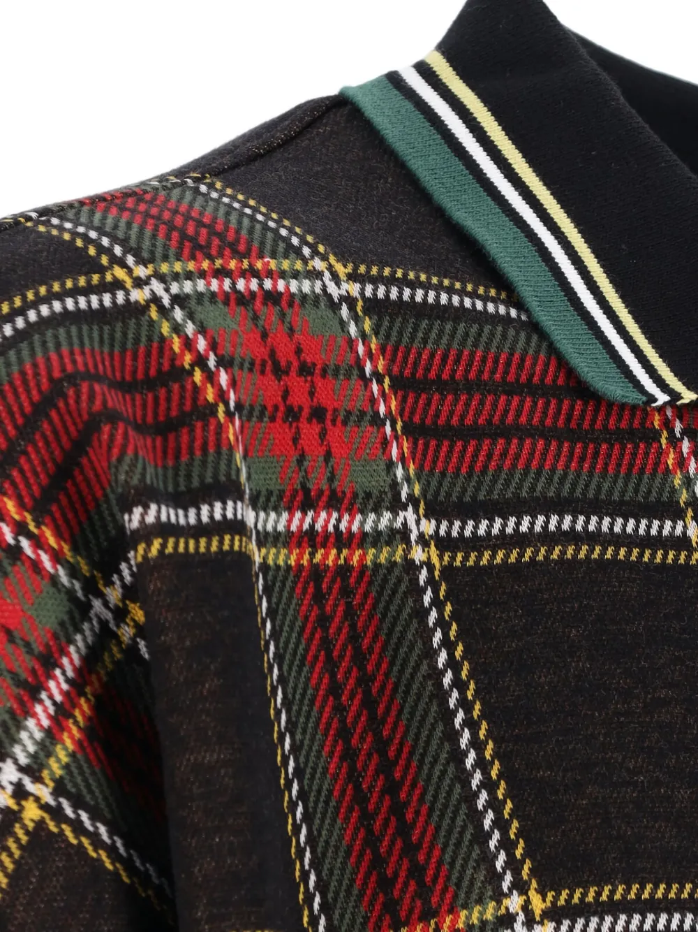 Vivienne Westwood Poloshirt met tartan ruit Rood