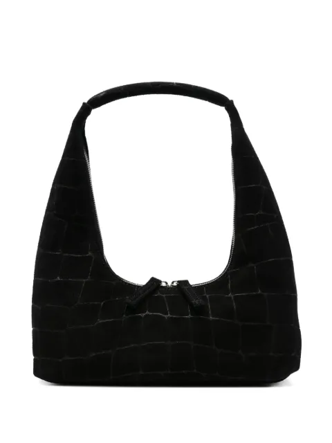 Marge Sherwood crocodile-effect suede tote bag 