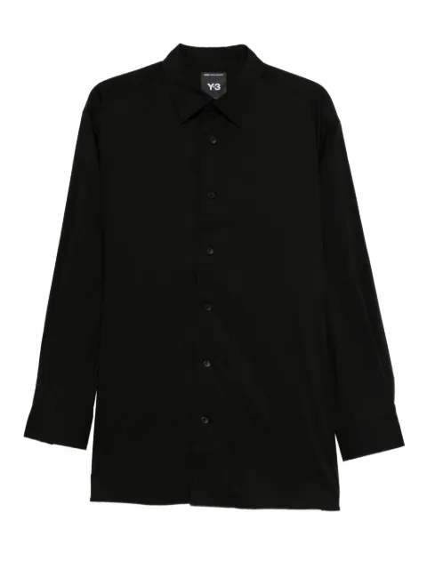 Y-3 long-sleeve button-up shirt