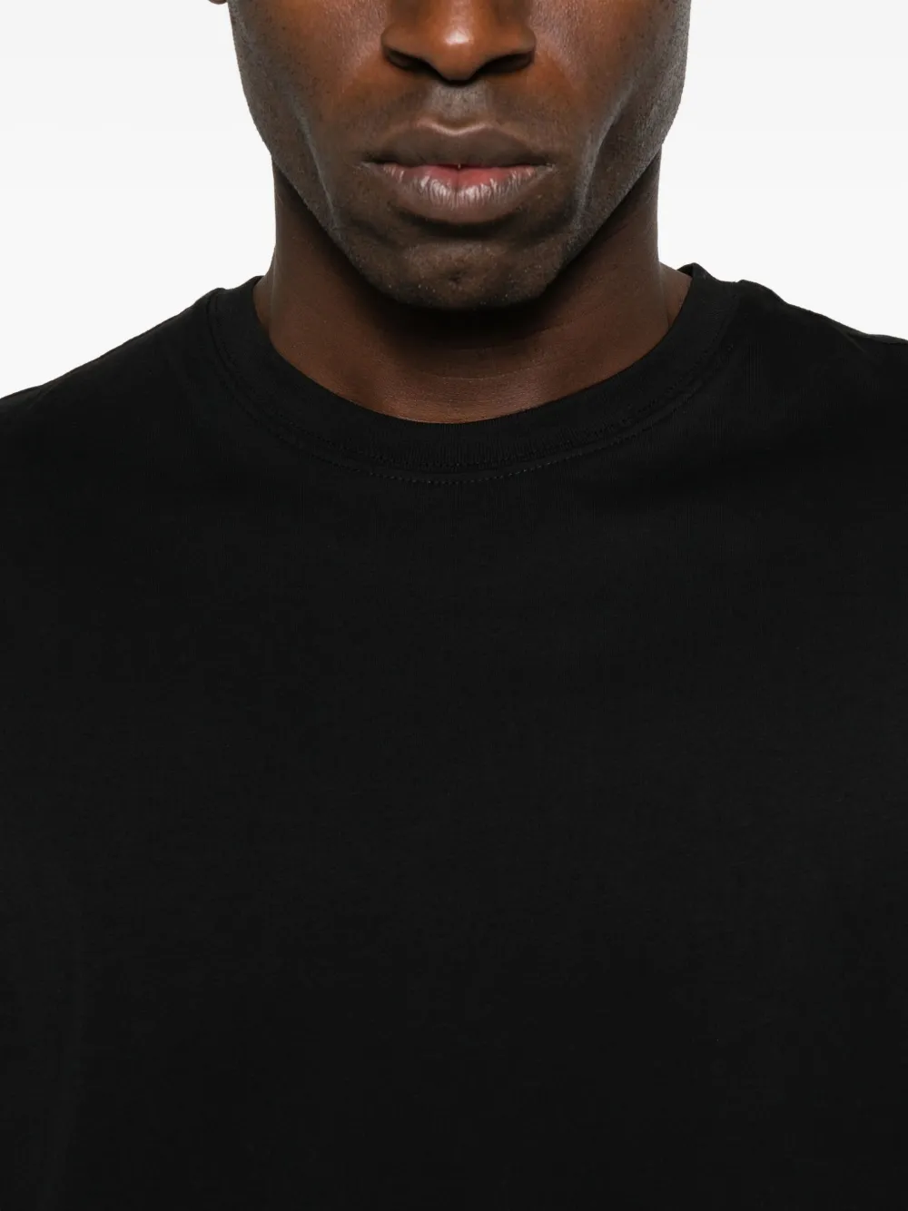 Zegna T-shirt met ronde hals Zwart