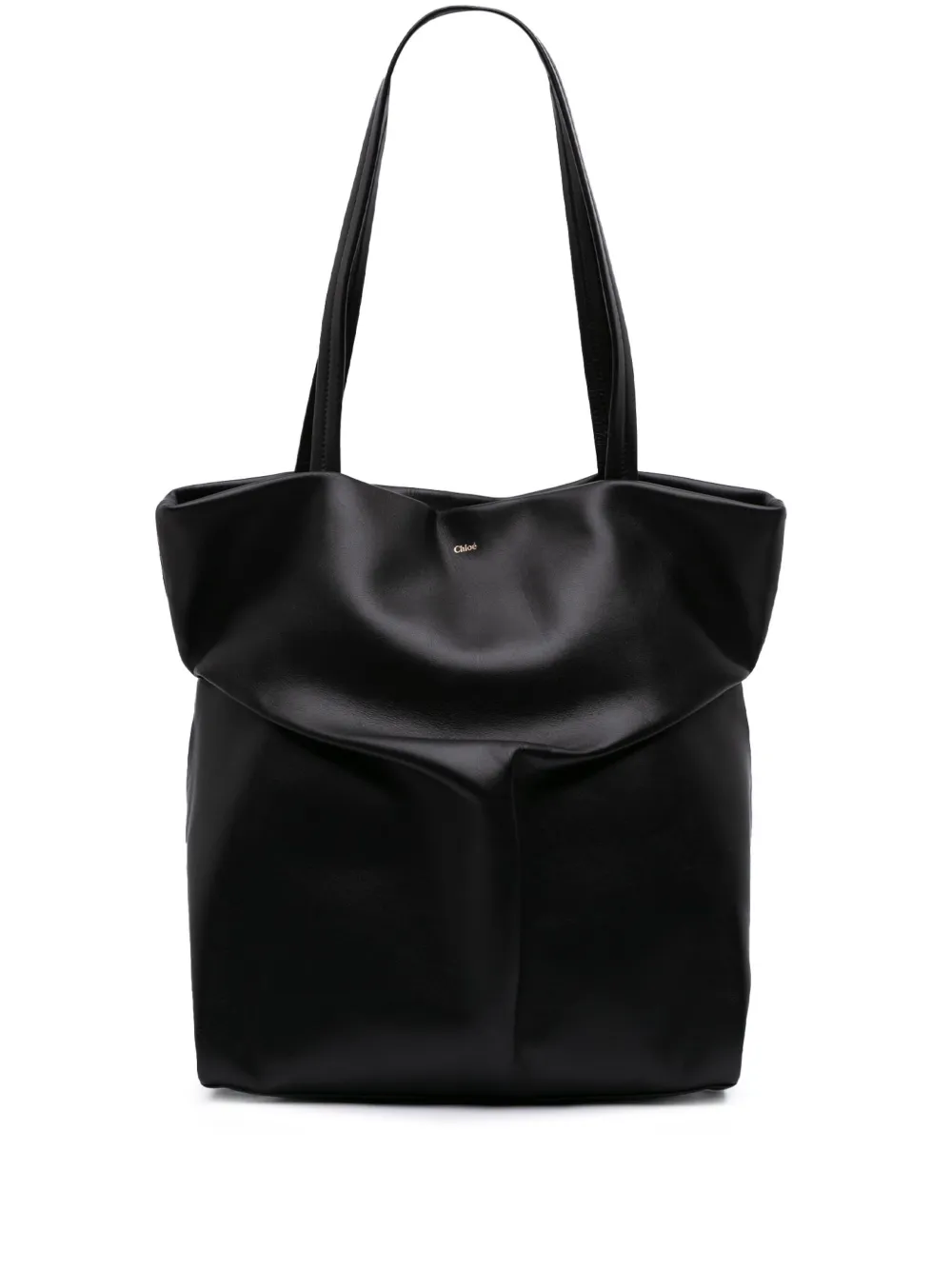 Chloé Pre-Owned 2021 カーフスキン ジュディ トートバッグ - ブラック Chloé Pre-Owned 2021 カーフスキン ジュディ トートバッグ - ブラック