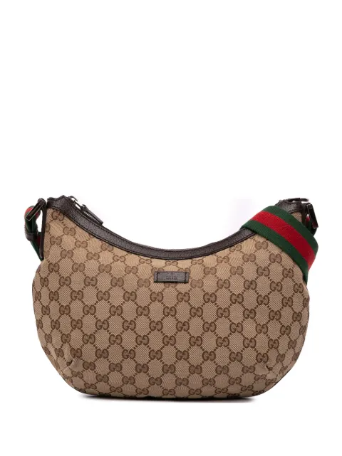 Gucci Pre-Owned 2016-2025 GG Canvas Web crossbody bag