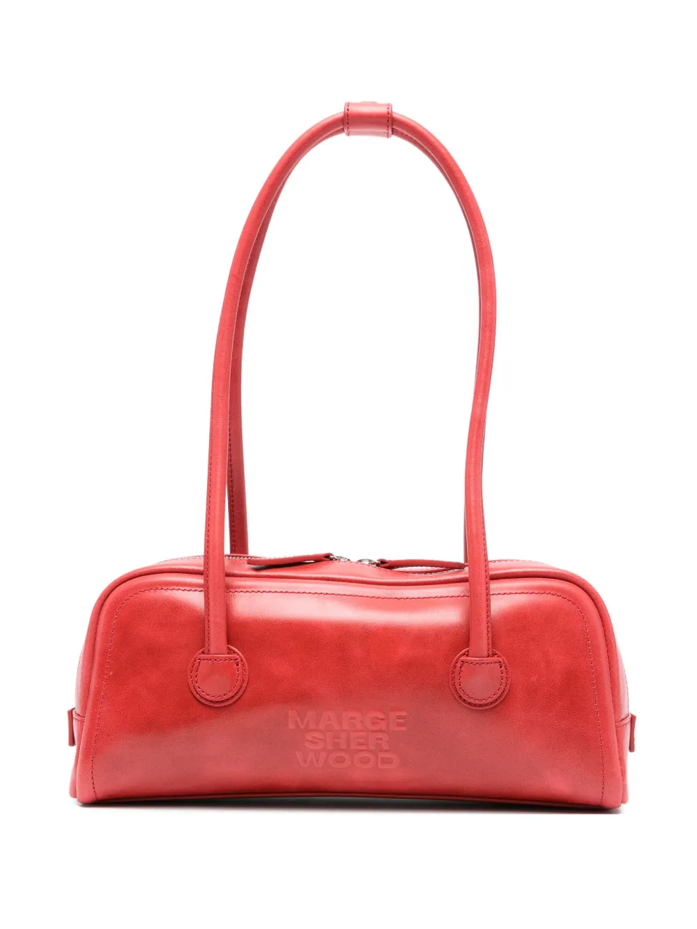small embossed-logo shoulder bag