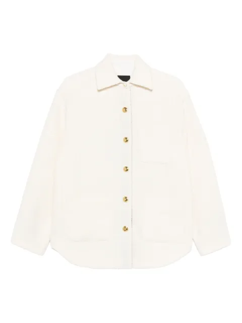 PINKO textured buttoned jacket