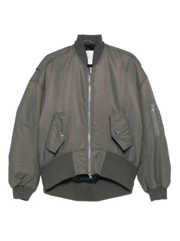 JW Anderson ジップアップ ボンバージャケット | グレー