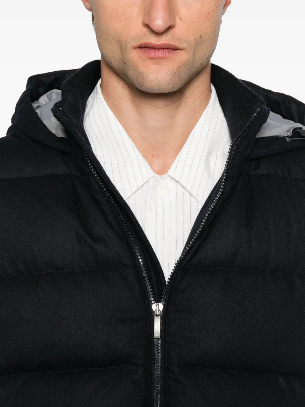 Peserico Bodywarmer met capuchon Blauw