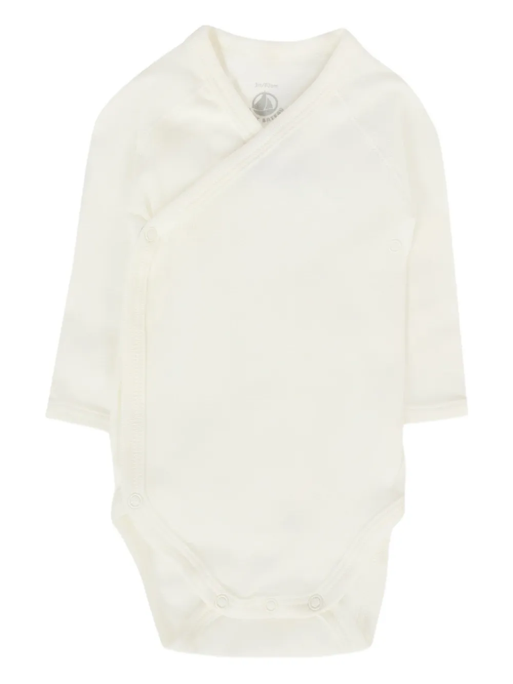 Petit Bateau star-print bodies (pack of three) Wit