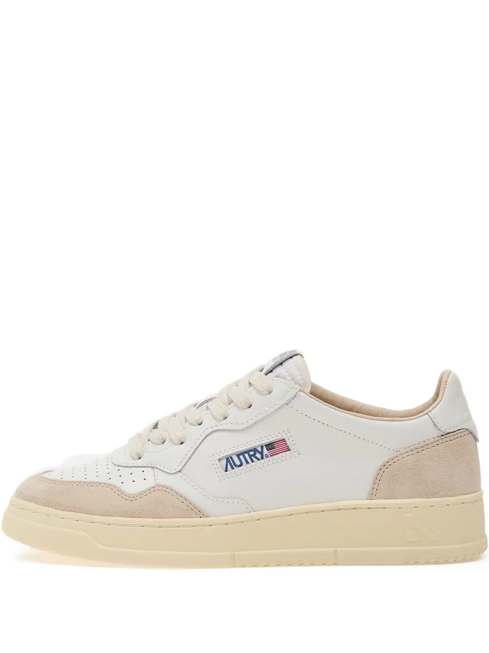 Autry Medalist leather sneakers White