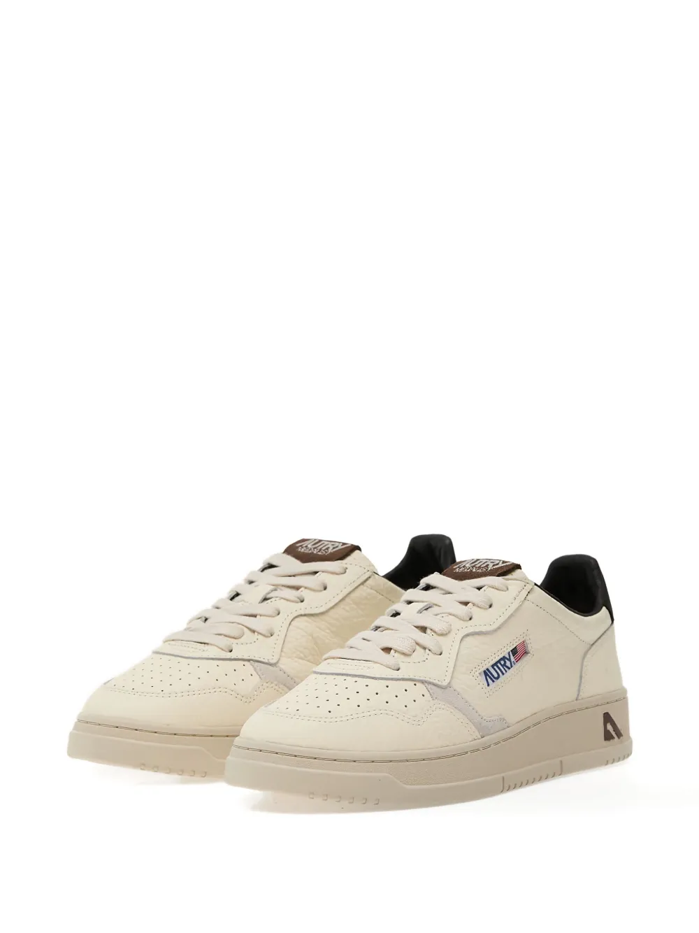 Autry Medalist perforated leather sneakers White