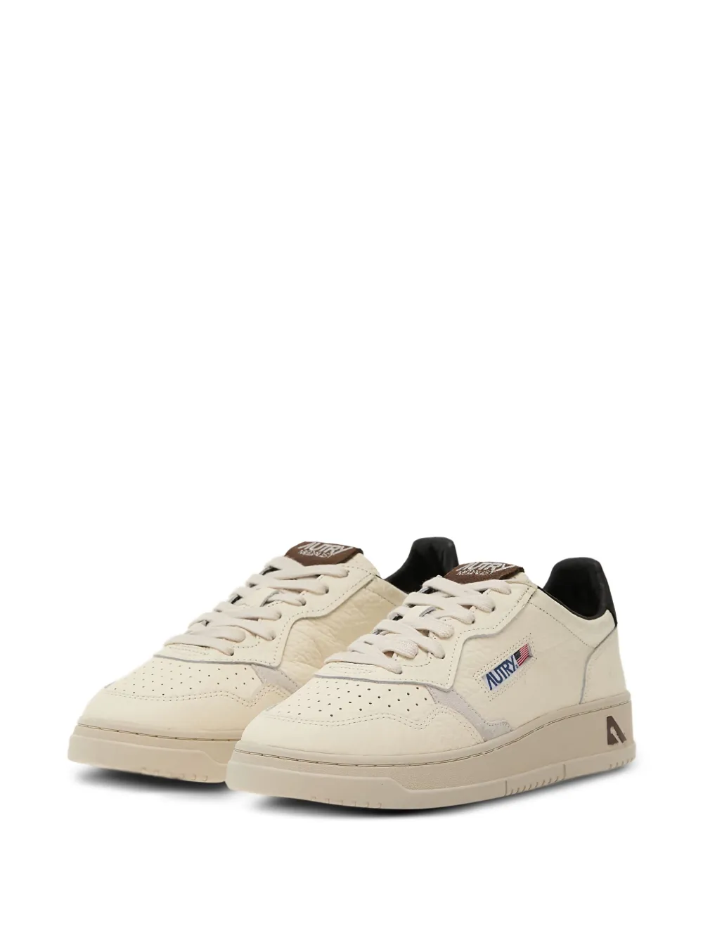 Autry Medalist perforated leather sneakers White