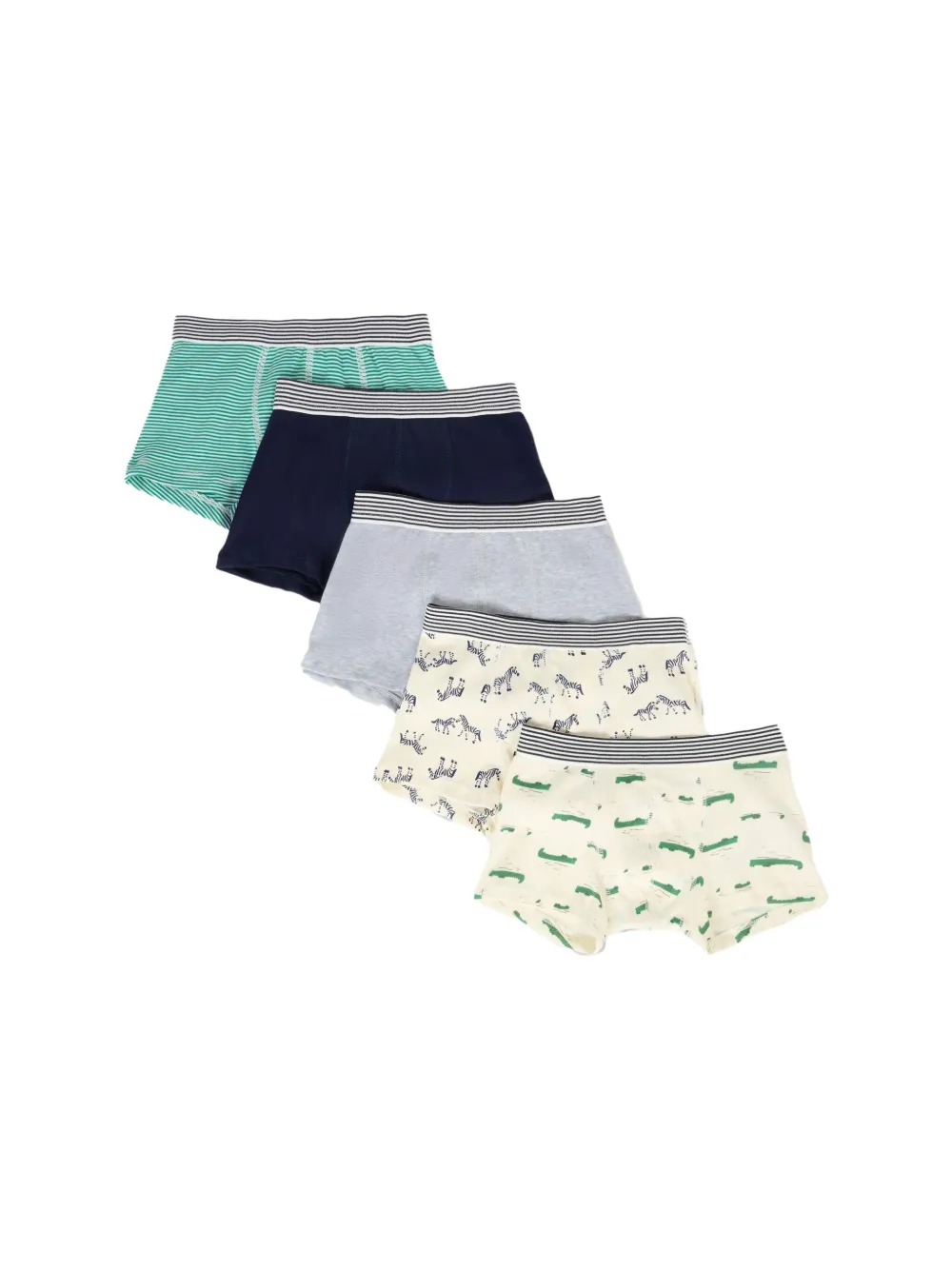 Petit Bateau boxer shorts (pack of five) - Blau