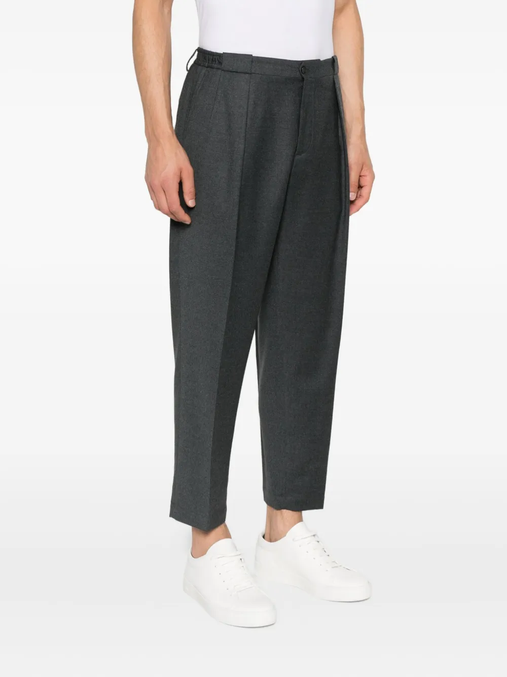 Briglia 1949 pleated-pocket trousers Grijs