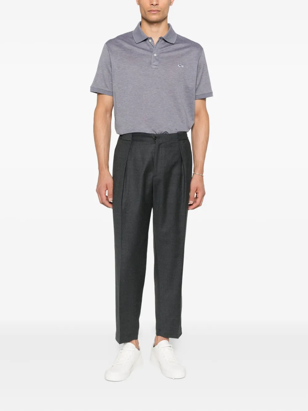 Briglia 1949 pleated-pocket trousers Grijs